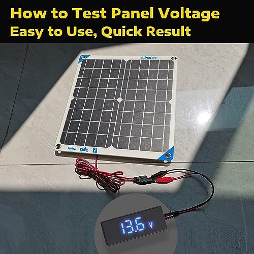 Digital Battery Voltage Tester – Battery Voltmeter with LCD Display and