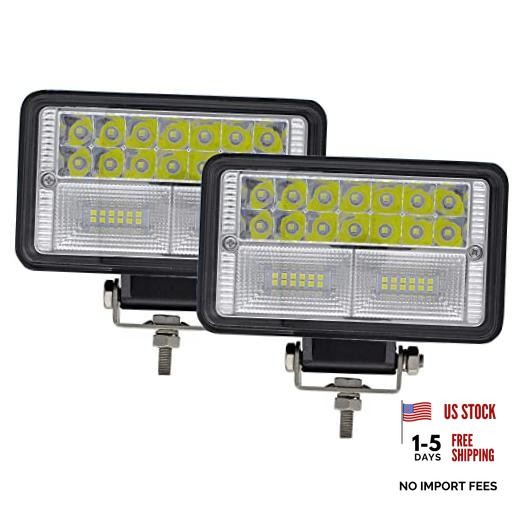 LED Tractor Work Lights 2PCS Approx 6Inch Combo Beam Driving Approx 6 inch