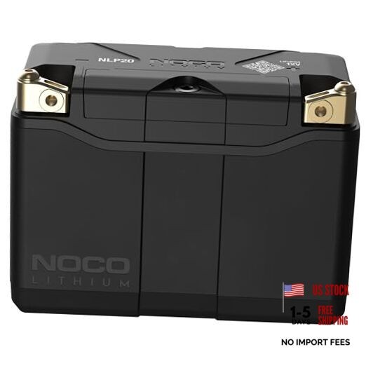 Lithium NLP20: Ultra-Light 12V Lithium Powersport Battery – Group 20 – 7Ah –