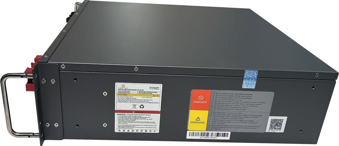 LiFePO4 Battery Lithium 48V 100Ah 5.12kWh Server Rack Battery