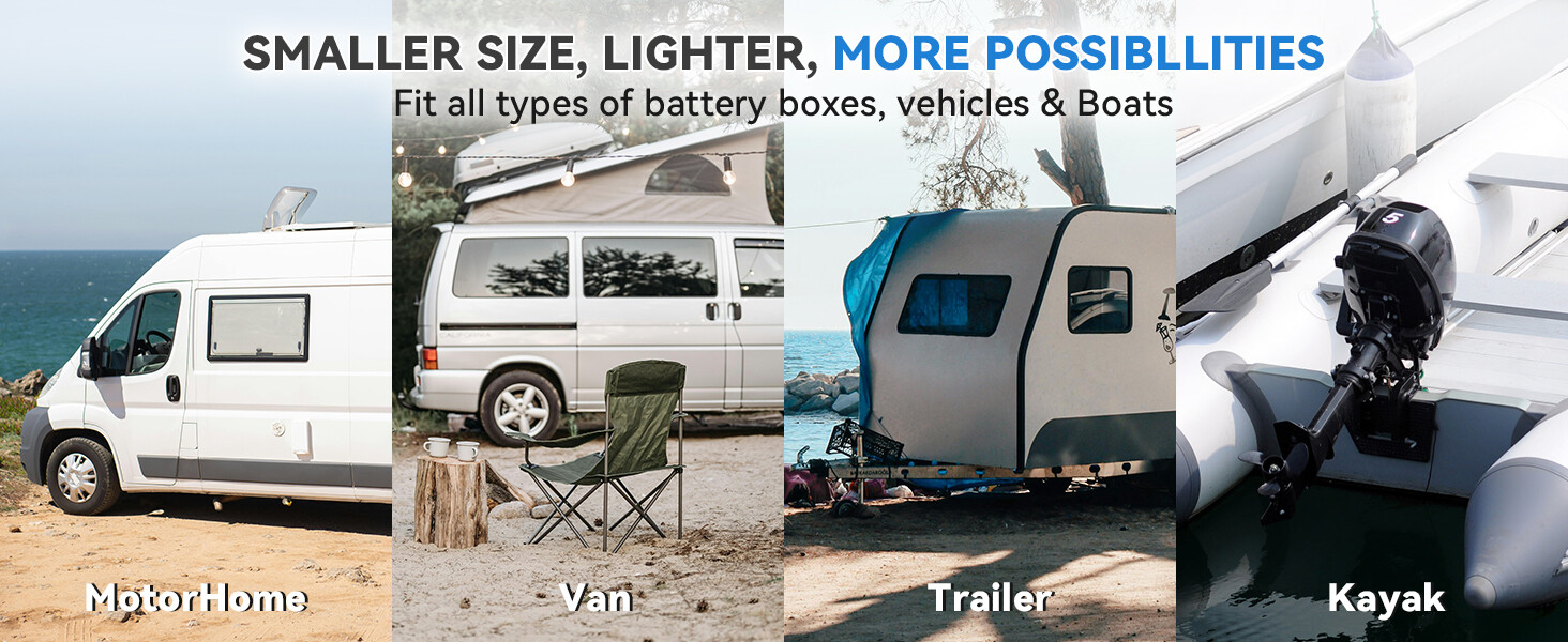 Bluetooth 12V 135Ah Lithium Battery 15000 Deep Cycle LiFePO4 BMS Boat Off-grid