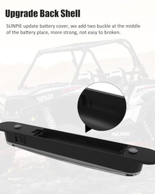 UTV Dome Light Universal SXS Wireless Interior Lights 2 Pieces White and Green