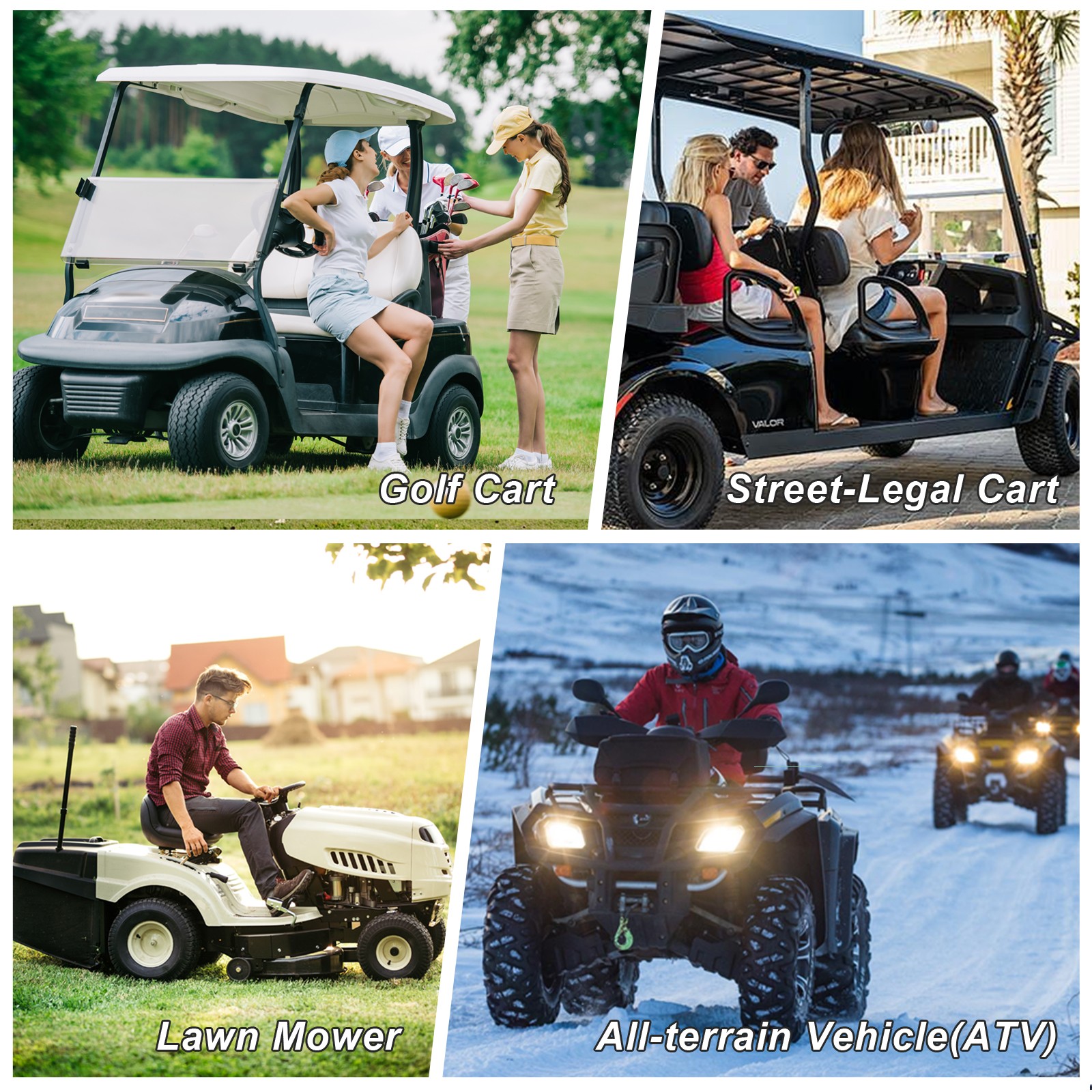 72V 105Ah Golf Cart LiFePO4 Lithium Bluetooth Battery 200A BMS +Monitor+Charger
