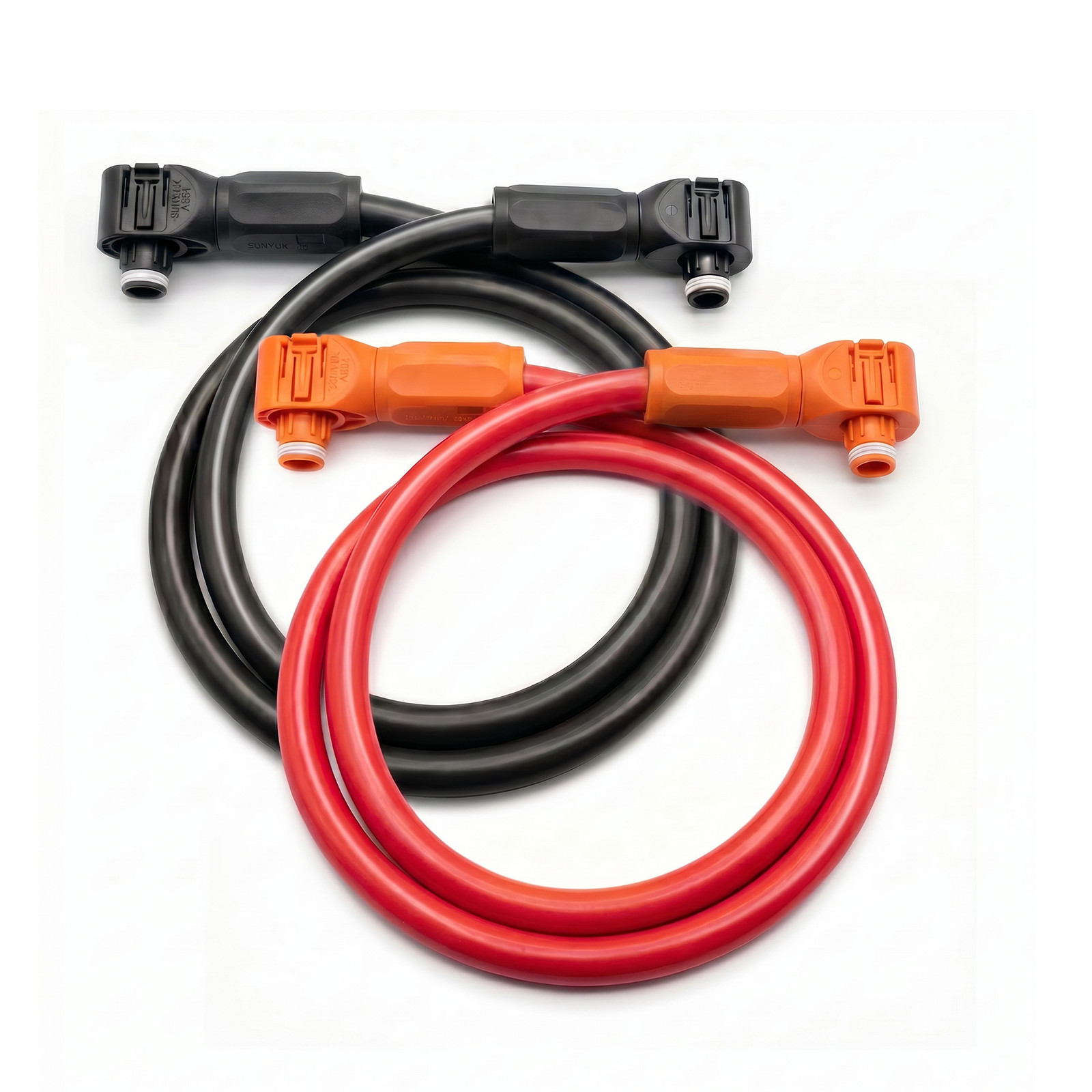 48V 100Ah Wall-Mounted Battery + 51.2V 100Ah Dual-Head Quick-Connect Cable
