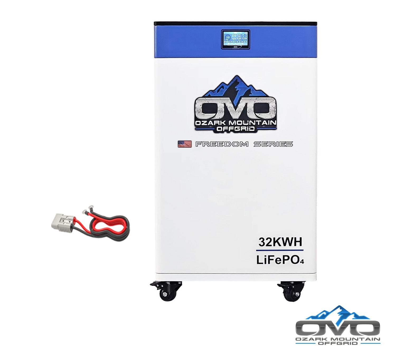30KW Complete Offgrid Solar Kit + EG4 18kPV + 32KW OMO 48V Freedom Series Lithiu