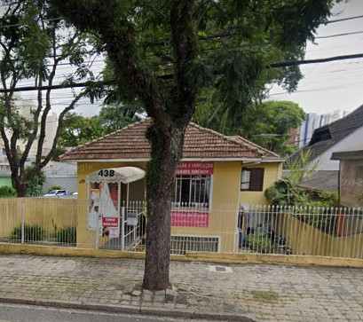 Esta é a localização da Locação de Trajes para Casamento, fica em Curitiba no bairro Água Verde